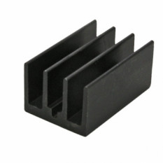 BLA007-25 Радиатор ребристый (черный)