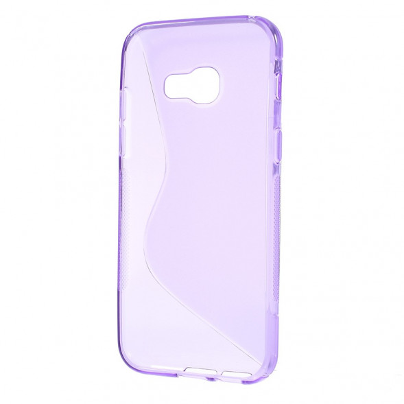 Антискользящий чехол для Samsung Galaxy A3 (2017) A320 (фиолетовый)