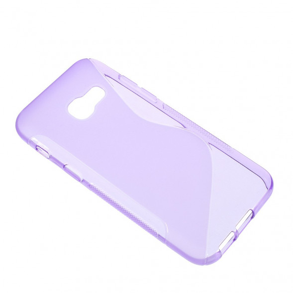 Антискользящий чехол для Samsung Galaxy A3 (2017) A320 (фиолетовый)