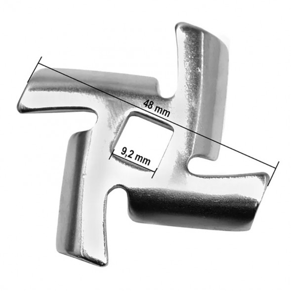 67000899 Нож для мясорубки Braun, Panasonic, Vitek, Scarlett, Polaris, Elenberg Orig