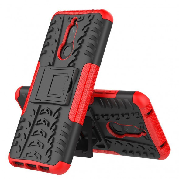 Чехол с подставкой для Xiaomi Redmi 8, Redmi 8A (красный)