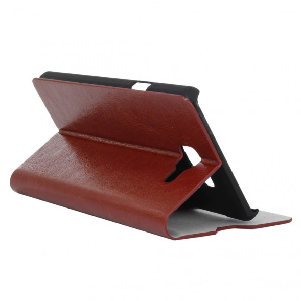 Чехол книжкой с визитницей Crazy Horse для Samsung Galaxy A7 (2016) (SM-A710F) (Коричневый)