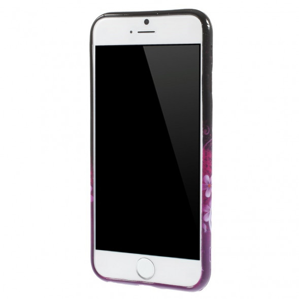 TPU Чехол накладка с рисунком для iPhone 6, 6S (Сердце)