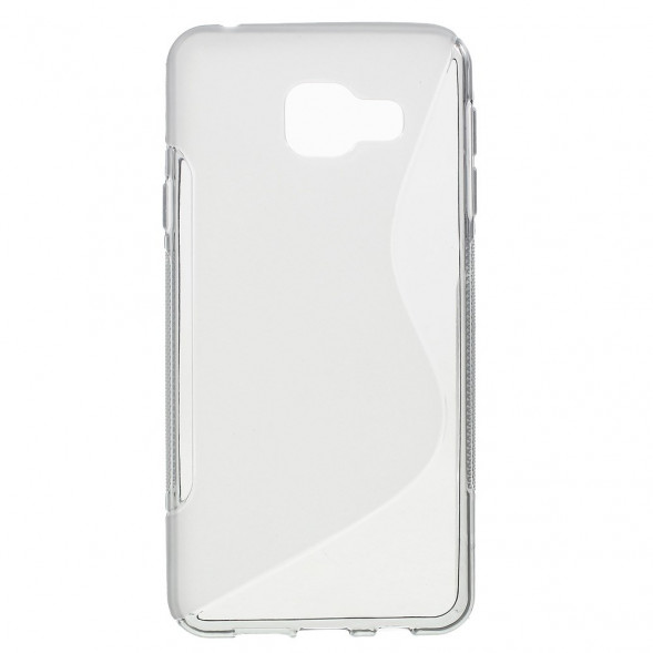 Антискользящий чехол накладка для Samsung Galaxy A3 (2016) SM-A310 (Серый)