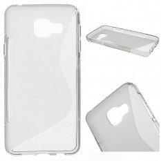 Антискользящий чехол накладка для Samsung Galaxy A3 (2016) SM-A310 (Серый)