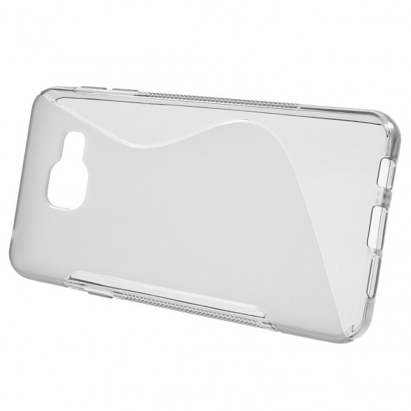 Антискользящий чехол накладка для Samsung Galaxy A3 (2016) SM-A310 (Серый)