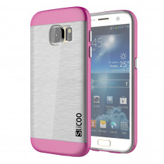 Чехол накладка Slicoo для Samsung Galaxy S7 (SM-G930) (Малиновый)