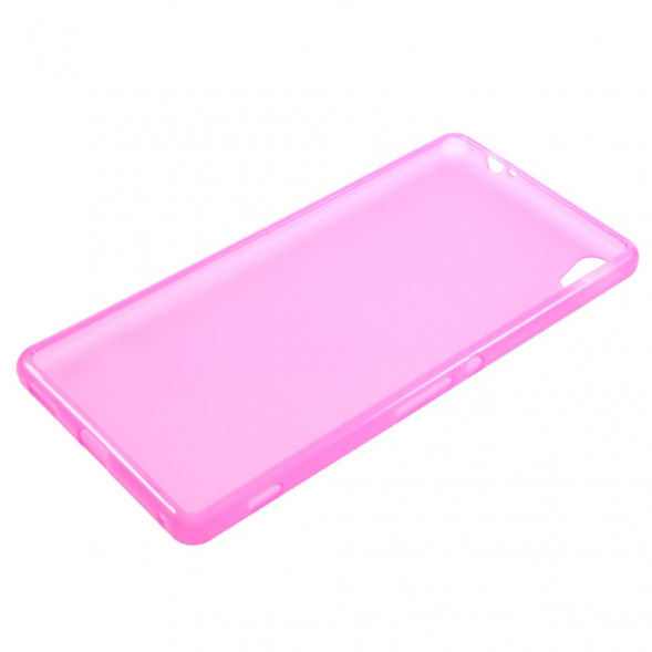 TPU Чехол накладка Sony Xperia XA Ultra (Розовый)