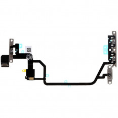 Шлейф для iPhone Xr на кнопки громкости, включения, блокировки, микрофон