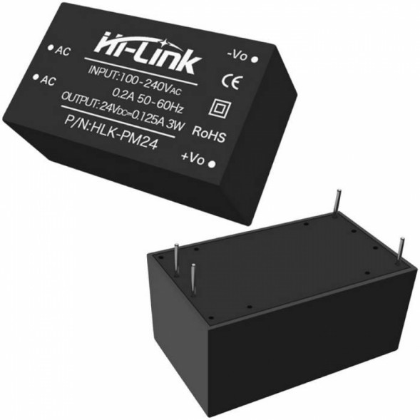 Блок питания имп. HLK-PM24