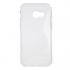 Антискользящий чехол для Samsung Galaxy A3 (2017) A320 (прозрачный)