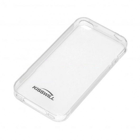 Чехол силиконовый KissWill для iPhone 4/4S (чёрный)