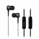 Наушники внутриканальные Hoco M19 микрофон кнопка ответа кабель 1.2м (чёрный)