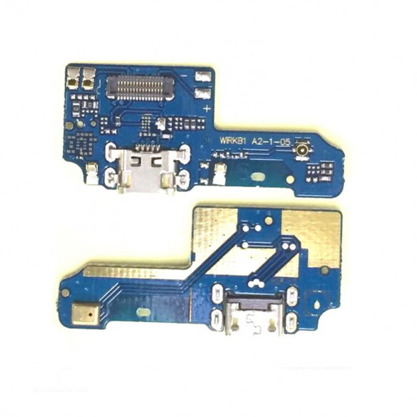 Шлейф Asus ZB570TL ZenFone Max Plus плата на разъем зарядки, микрофон