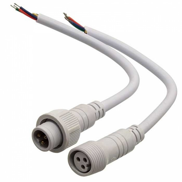 Разъем 3pin WP L=40 D=21.5mm 3*0.3mm2
