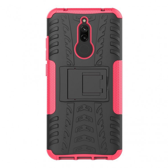 Чехол с подставкой для Xiaomi Redmi 8, Redmi 8A (розовый)