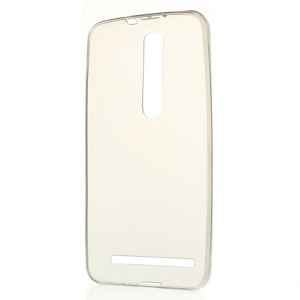 Ультратонкая накладка чехол для Asus Zenfone 2 ZE551ML (Серый)