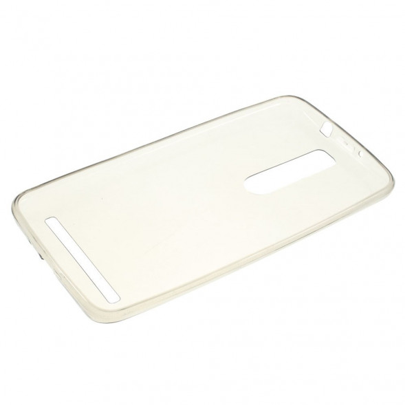 Ультратонкая накладка чехол для Asus Zenfone 2 ZE551ML (Серый)