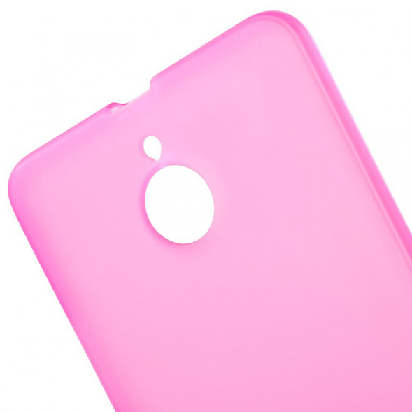 TPU Чехол накладка для Microsoft Lumia 850 (Розовый)