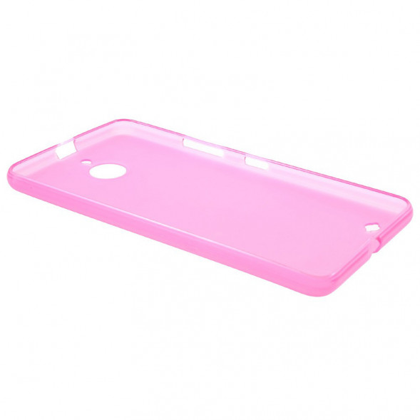 TPU Чехол накладка для Microsoft Lumia 850 (Розовый)