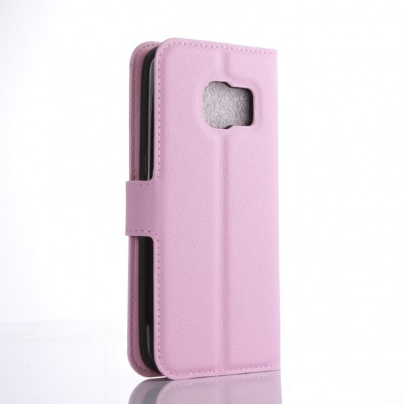 Чехол книжка с визитницей для Samsung Galaxy S7 Edge G935 (Розовый)