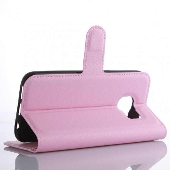 Чехол книжка с визитницей для Samsung Galaxy S7 Edge G935 (Розовый)