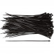 3.6X200 black (100шт) Хомут стяжка кабельная нейлоновая неразъемная