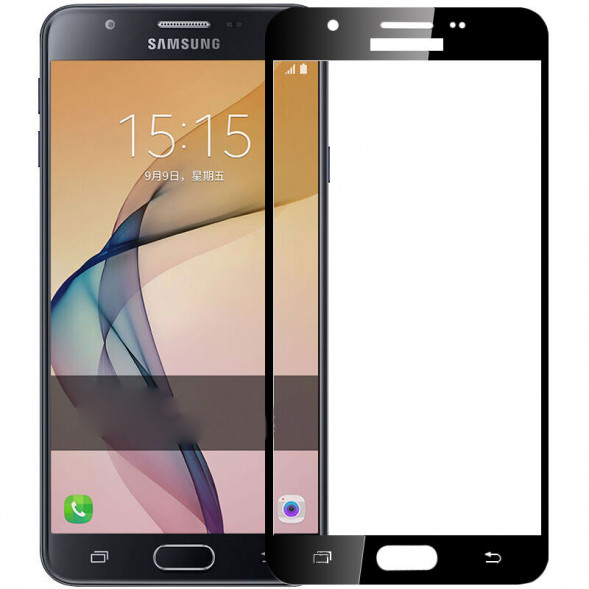 Защитное стекло 3D для Samsung Galaxy J5 SM-J500F/DS (черный)