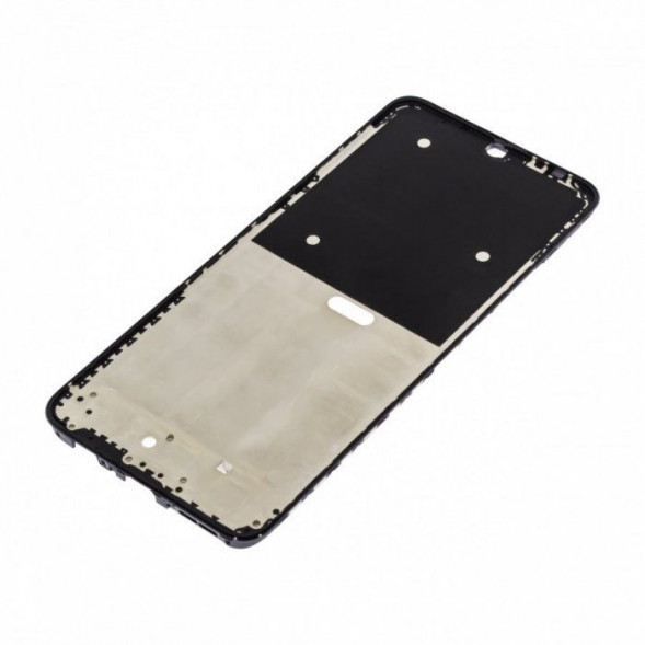 Рамка дисплея для Huawei Nova Y70 (MGA-LX9N) (Черная) средняя часть корпуса