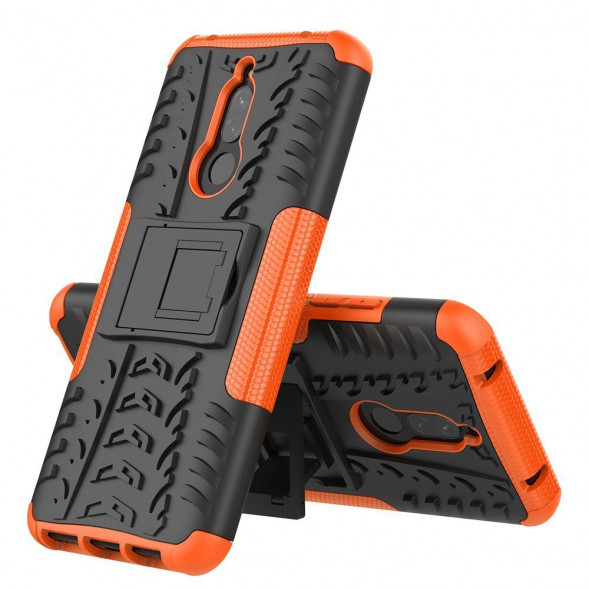 Чехол с подставкой для Xiaomi Redmi 8, Redmi 8A (оранжевый)