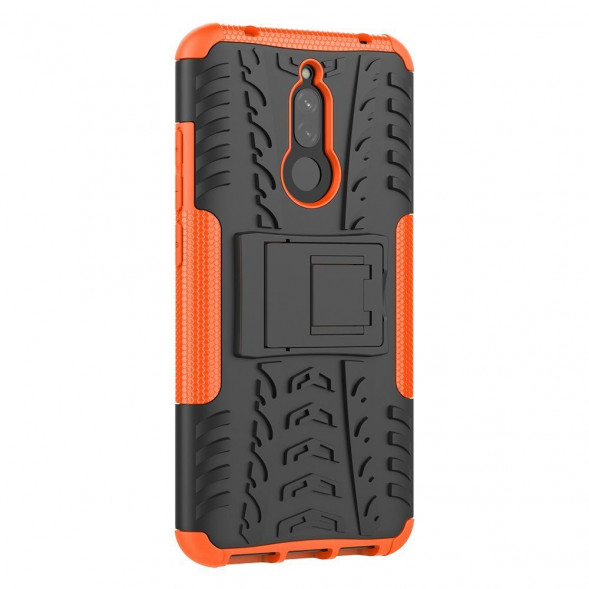 Чехол с подставкой для Xiaomi Redmi 8, Redmi 8A (оранжевый)