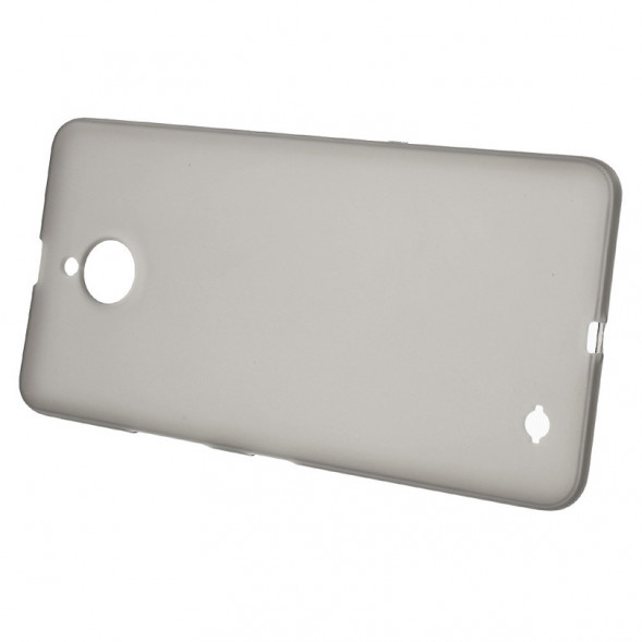 TPU Чехол накладка для Microsoft Lumia 850 (Серый)