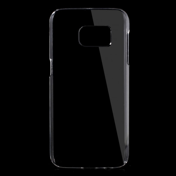 Прозрачный пластиковый чехол накладка для Samsung Galaxy S7 (SM-G930)