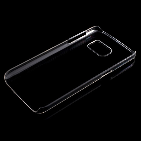Прозрачный пластиковый чехол накладка для Samsung Galaxy S7 (SM-G930)