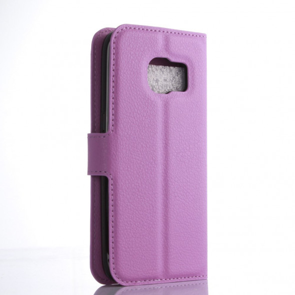 Чехол книжка с визитницей для Samsung Galaxy S7 Edge G935 (Фиолетовый)