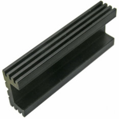 BLA010-50 Радиатор ребристый (черный)