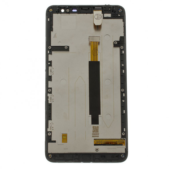 Дисплей с тачскрином для Nokia Lumia 1320 RM-994, RM-996 в рамке (черный)