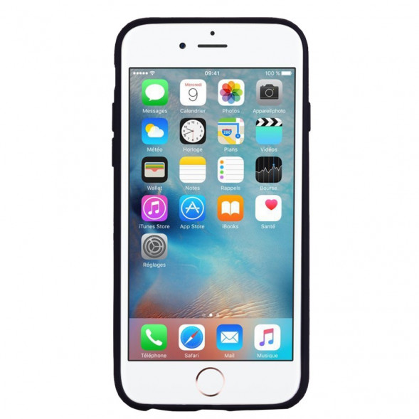 Чехол с единорогом для iPhone 6 / 6S (черный)