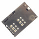 Коннектор SIM Sony ST25i Xperia U