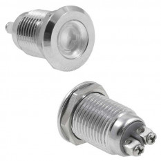 GQ12D-W Антивандальный индикатор лампочка (Белый)