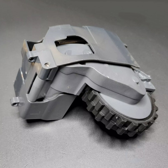 Левое колесо пылесоса Xiaomi Mi Roborock Sweep One S50, S51, S502, S55, Xiaowa C102-02, С10, E202-02 (L) черный