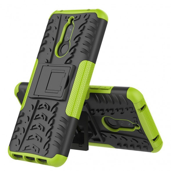 Чехол с подставкой для Xiaomi Redmi 8, Redmi 8A (зеленый)