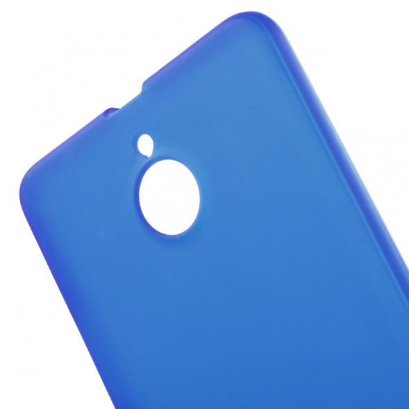 TPU Чехол накладка для Microsoft Lumia 850 (Синий)