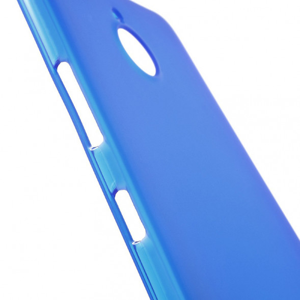 TPU Чехол накладка для Microsoft Lumia 850 (Синий)
