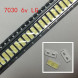 SMD 7030 LED Светодиод холодный белый 6V