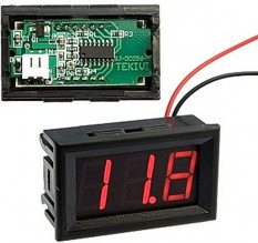 V27T-DL Red (3.2-30V) Цифровой вольтметр (DC)