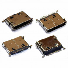 Системный разъем microUSB для Samsung E250, D800, D820, D830, D840, D900, D900B, E250, E480, E490, E500, E590, E840