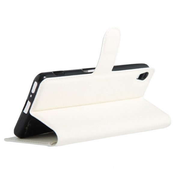 Чехол с визитницей для Sony Xperia XA, XA Dual F3111, F3112 (белый)