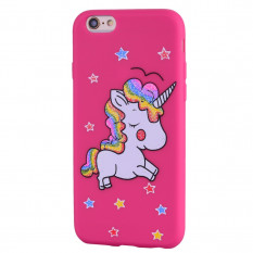 Чехол с единорогом для iPhone 6 / 6S (розовый)