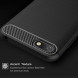 Чехол Carbon Fibre для Huawei Y5 Prime (2018) / Huawei Honor 7A (DUA-L22) (черный)